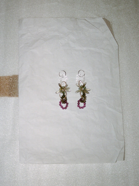 collier Boucles Dila violet