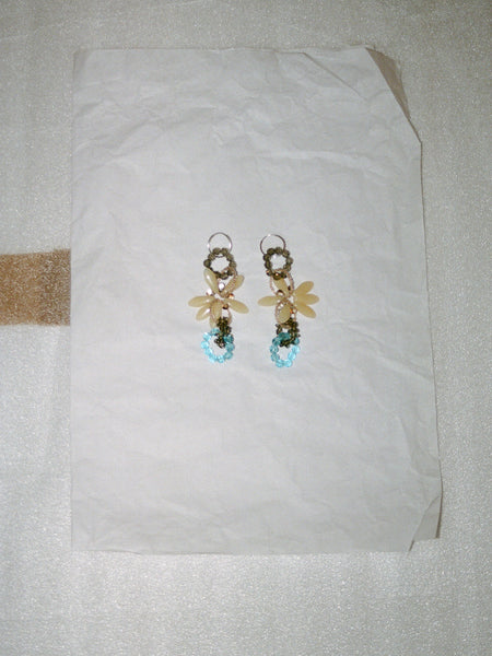 collier Boucles Dila turquoise