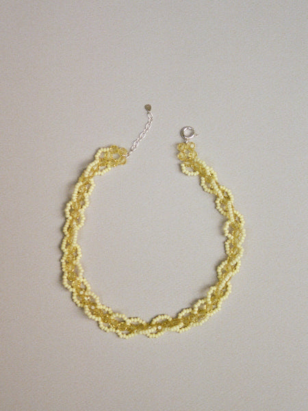 collier Ouna jonquille