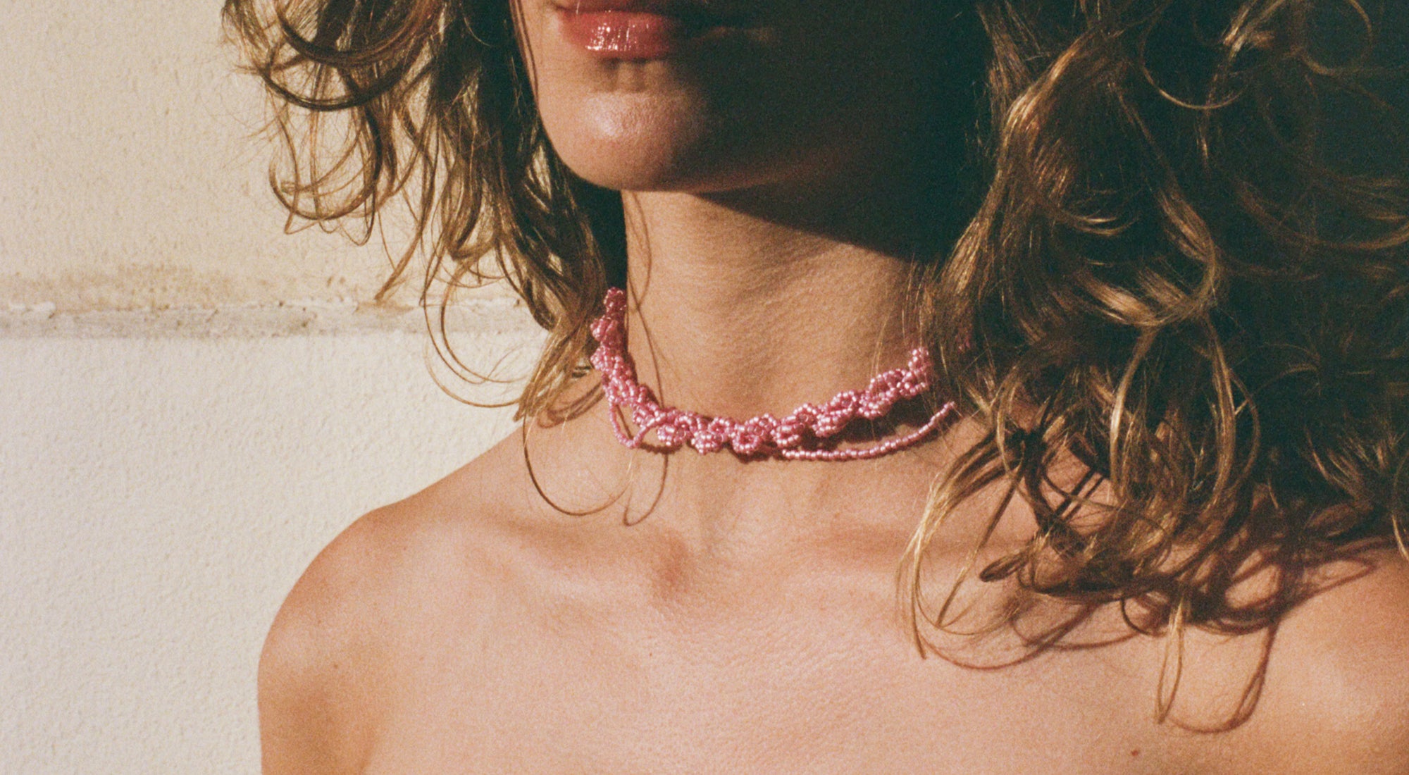 collier Essa rose