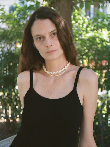 collier Essa blanc