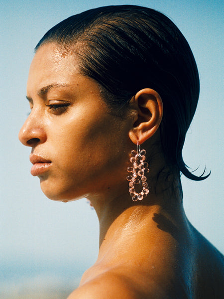 collier Boucles Jana rose
